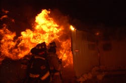 All fire companies should be able to stretch and operate the first line, and this should be the top priority in training today’s firefighters, such as this training burn that was conducted by the Middleton, WI, Fire Department. All fire companies should be able to stretch and operate the first line, and this should be the top priority in training today’s firefighters, such as this training burn that was conducted by the Middleton, WI, Fire Department.