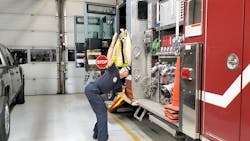 Dynamic stretches prepare your body for the quick, random movements that are required on the fire/rescue ground. Dynamic stretches prepare your body for the quick, random movements that are required on the fire/rescue ground.