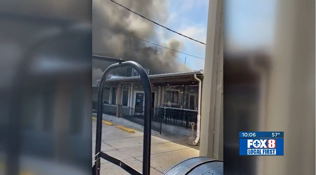 The Kenner fire was called in around noon.