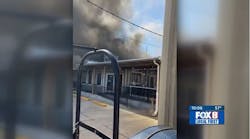 The Kenner fire was called in around noon. The Kenner fire was called in around noon.