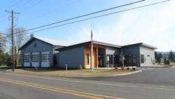 Cowlitz 2 Fire & Rescue's newly opened Lexington, WA, fire station will house the department's newest aerial. Cowlitz 2 Fire & Rescue's newly opened Lexington, WA, fire station will house the department's newest aerial.