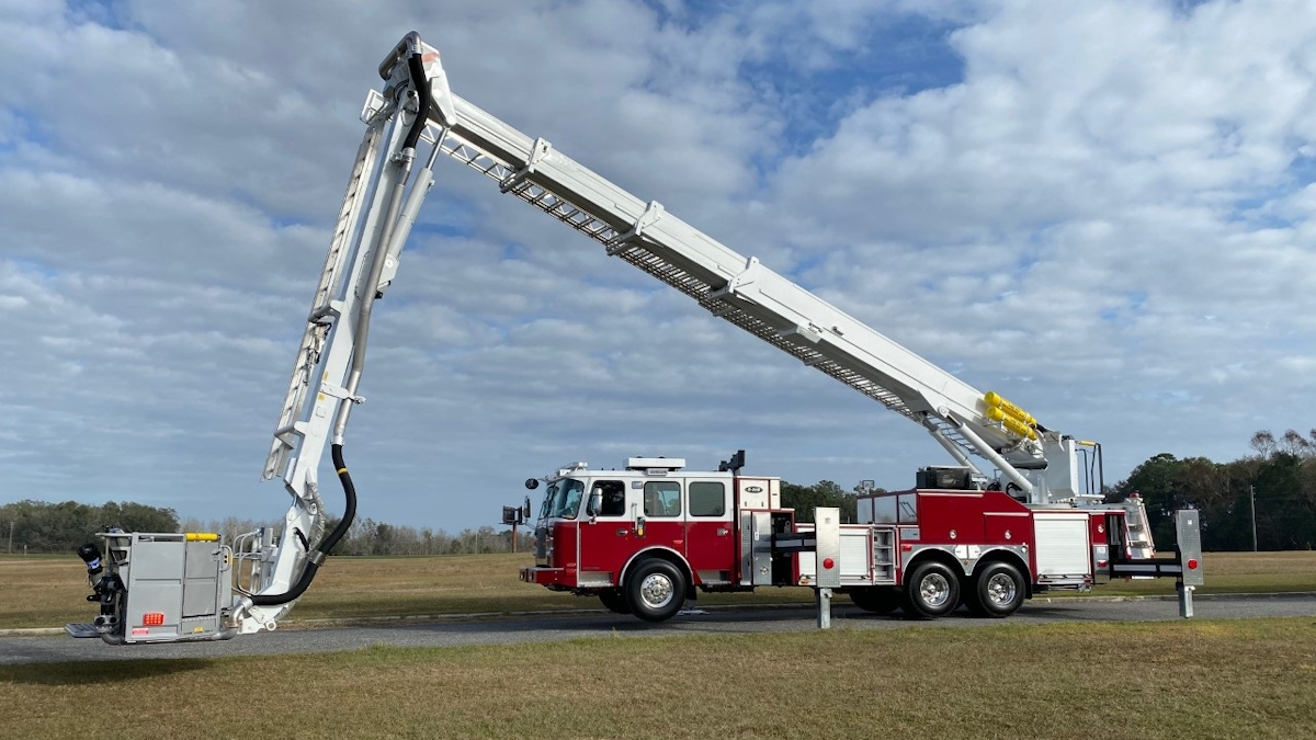 EONE Ships First Bronto F135RLX Aerial Platform in North America