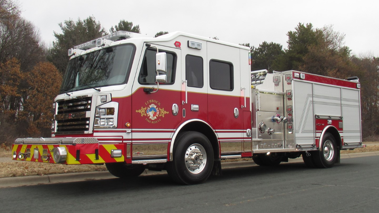 Lubbock TX Fire Rescue Custom Pumper | Firehouse