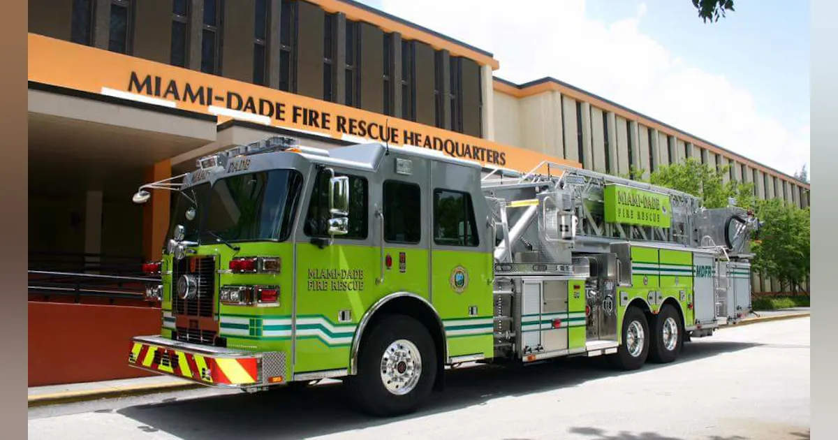 Miami-Dade Firefighters Test Homebound Residents for COVID-19 | Firehouse