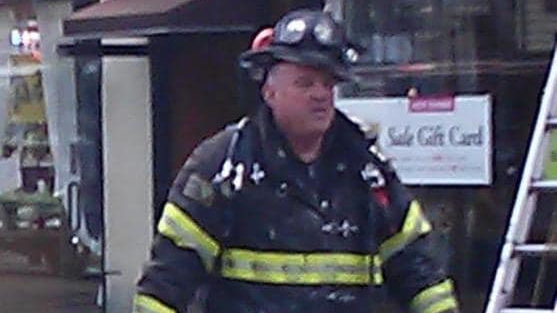 Singac, NJ, Fire Company firefighter and Little Falls Fire Department President Michael Burke.
