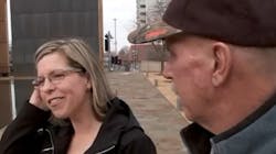 Oklahoma City bombing victim and now-retired firefighter Rowdy Baxter, who rescued her from the rubble. Oklahoma City bombing victim and now-retired firefighter Rowdy Baxter, who rescued her from the rubble.