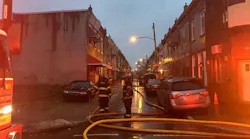 Despite 'aggressive firefighting and rescue efforts' by Philadelphia crews, two children were killed in a fire that broke out in a two-story rowhouse in the city's Strawberry Mansion section early Monday.
