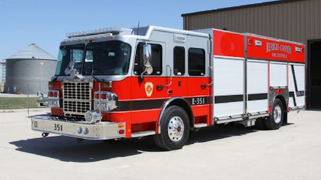 Hebron, OH, Custom Pumper Firehouse