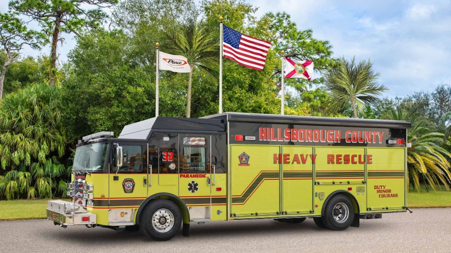 Hillsborough County FL Heavy Rescue Firehouse