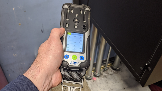 Because meters can determine whether an area is flammable, toxic or corrosive, they lead to a determination in choice of PPE.