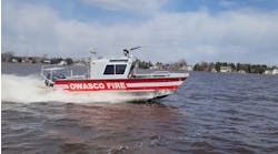 Lake Assault Boats has delivered this 26-foot fire and rescue craft to the Owasco Fire Department in Auburn, NY to serve on Owasco Lake, one of upstate NY&rsquo;s Finger Lakes.