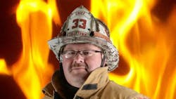 Tullytown Assistant Fire Chief Rick Johnson.