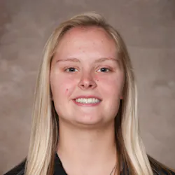 Alexis Joyce, a former college hockey standout who now works as a firefighter for the Bemidji, MN, Fire Department. Alexis Joyce, a former college hockey standout who now works as a firefighter for the Bemidji, MN, Fire Department.