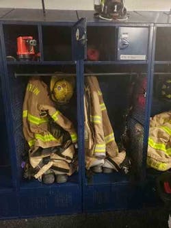 Firefighters moved all of their equipment and PPE from the stations to the five satellite locations.
