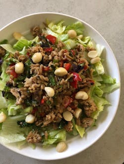 Deconstructed lettuce wraps are a great example of how you can switch up a few ingredients, sauces, and dressings to make a completely different meal to increase buy-in. Meals created are healthified classics and were cooked in 20 minutes or less. Deconstructed lettuce wraps are a great example of how you can switch up a few ingredients, sauces, and dressings to make a completely different meal to increase buy-in. Meals created are healthified classics and were cooked in 20 minutes or less.