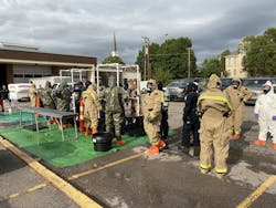 Although the Nashville Fire Department still uses paper-style suits, it has migrated more to the MT94s for ease, speed, comfort and safety. Although the Nashville Fire Department still uses paper-style suits, it has migrated more to the MT94s for ease, speed, comfort and safety.