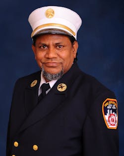 FDNY Deputy Chief Inspector Syed Rahman. FDNY Deputy Chief Inspector Syed Rahman.
