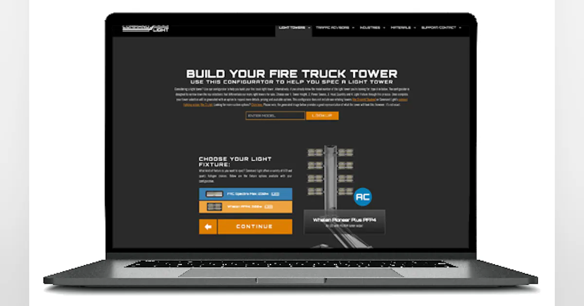 Command Light Tower Configurator | Firehouse