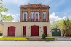 The former Creole Fire Station No. 1 on North Dearborn Street in Mobile is for sale.