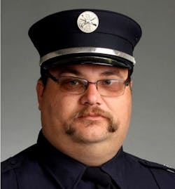 Terre Haute firefighter John Schoffstall. Terre Haute firefighter John Schoffstall.