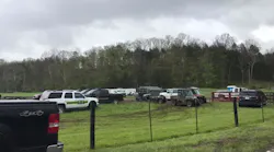 Rescue workers from multiple agencies continue to search for a missing child who was a member of an Amish family whose horse-drawn buggy was swept away while trying to cross a stream in Bath County, KY, on Wednesday. Four children died, and an adult made it to land and called for help.