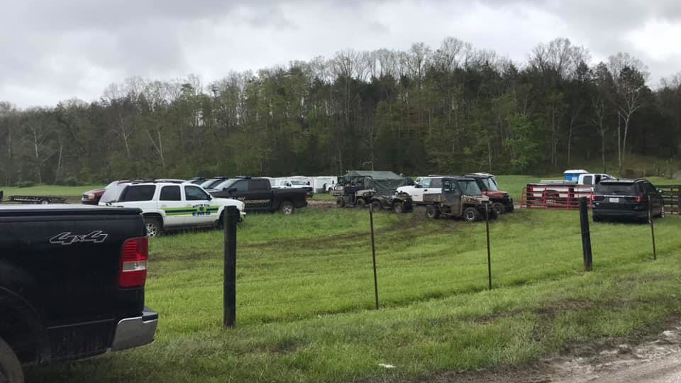 Rescue workers from multiple agencies continue to search for a missing child who was a member of an Amish family whose horse-drawn buggy was swept away while trying to cross a stream in Bath County, KY, on Wednesday. Four children died, and an adult made it to land and called for help.
