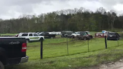 Rescue workers from multiple agencies continue to search for a missing child who was a member of an Amish family whose horse-drawn buggy was swept away while trying to cross a stream in Bath County, KY, on Wednesday. Four children died, and an adult made it to land and called for help.