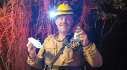Illinois Valley, OR, Fire District firefighter Devin Tandy.