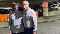 Hillsborough County, FL, Fire Rescue Inspector Sharri Dufresne donated her kidney to Jeff Hewett, a captain in her department. Hillsborough County, FL, Fire Rescue Inspector Sharri Dufresne donated her kidney to Jeff Hewett, a captain in her department.