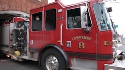 A Lawrence, MA, Fire Department station that had been closed for more than a decade was reopened as the department's Engine 5 was rebranded and repurposed as Engine 8 this week. A Lawrence, MA, Fire Department station that had been closed for more than a decade was reopened as the department's Engine 5 was rebranded and repurposed as Engine 8 this week.