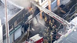 Federal and local investigators are conducting a probe into the devastating explosion that injured 11 Los Angeles firefighters Saturday. Federal and local investigators are conducting a probe into the devastating explosion that injured 11 Los Angeles firefighters Saturday.
