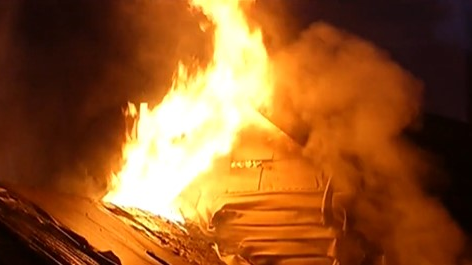 Two Rochester, NY, firefighters were injured in a house fire early Wednesday.