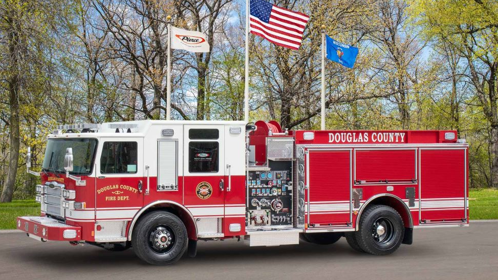 Douglas County GA Fire Department Custom Pumper Firehouse