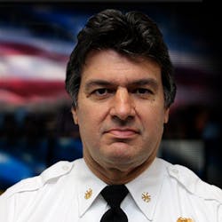 White Plains, NY, Deputy Fire Chief Edward Ciocca.
