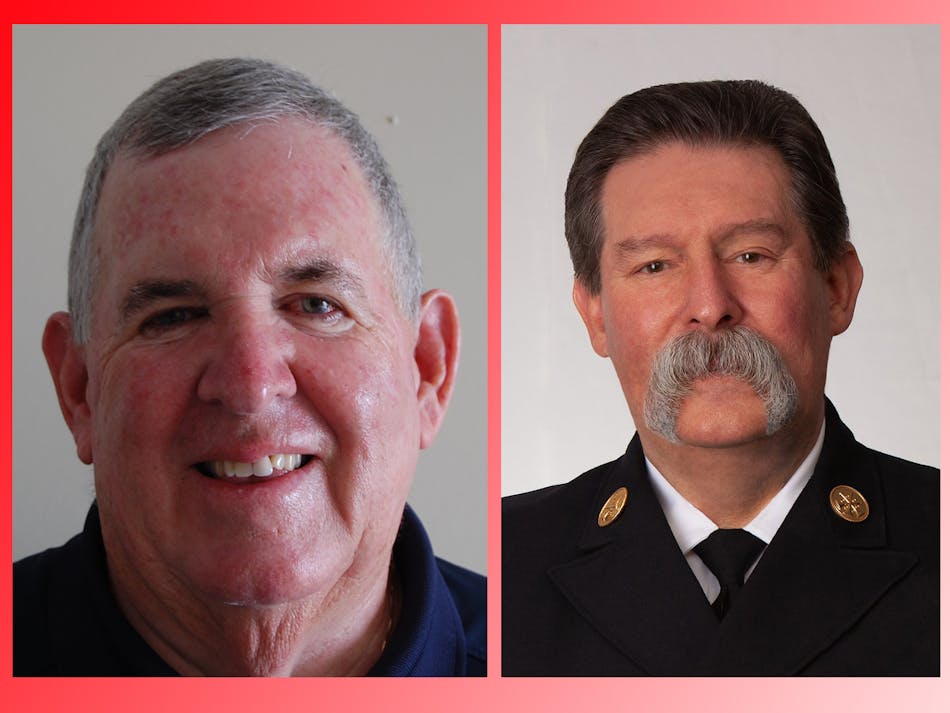 Firehouse Hall of Fame 2020 inductees are Steve Austin (left) and Curt Varone.