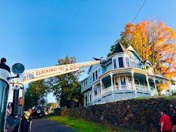If a fire at a Victorian house is an aerial operation, the importance of operator recognition of whether the house is on a corner or in the middle of the street is particularly crucial. He/she must throw the aerial ladder to the roof within stepping distance of a so-called valley. A roof team’s operation near a valley is beneficial for numerous reasons, including because the valley will lead members back to the ladder even in heavy smoke. If a fire at a Victorian house is an aerial operation, the importance of operator recognition of whether the house is on a corner or in the middle of the street is particularly crucial. He/she must throw the aerial ladder to the roof within stepping distance of a so-called valley. A roof team’s operation near a valley is beneficial for numerous reasons, including because the valley will lead members back to the ladder even in heavy smoke.