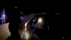 An Atlantic City, NJ, EMT, two police officers and a pair of fishermen pulled an unconscious driver from a burning car after an accident early Saturday.