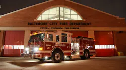 Baltimore C Ity Fire Dept Engine (ma)