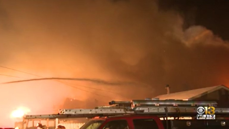 Baltimore Co 2 Alarm Restaurant Fire (md)