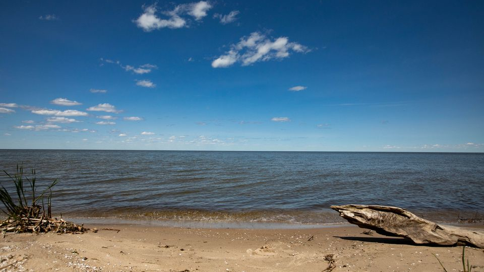 Bay City State Park in Bangor Township, MI.