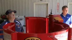 Clay City Harrison Township Volunteer Fire Department bought a grain bin rescue auger to help pull out people trapped in grain bins.