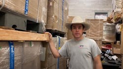 Clermont, FL, firefighter Kenny Johnson has used his connections as a business owner to secure personal protective equipment for agencies needing masks and gowns amid a shortage during the COVID-19 pandemic. Clermont, FL, firefighter Kenny Johnson has used his connections as a business owner to secure personal protective equipment for agencies needing masks and gowns amid a shortage during the COVID-19 pandemic.