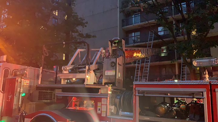 Dc Firefighters Rescue Residents From Balconies In 2 Alarm Blaze