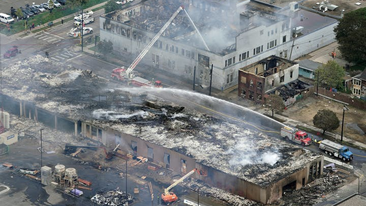 Minneapolis firefighters responded to at least 69 fires between May 27 and 31, according to the city. Here was a 190-unit apartment building under construction, tentatively known as Midtown Corner.