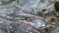 Minneapolis firefighters responded to at least 69 fires between May 27 and 31, according to the city. Here was a 190-unit apartment building under construction, tentatively known as Midtown Corner.