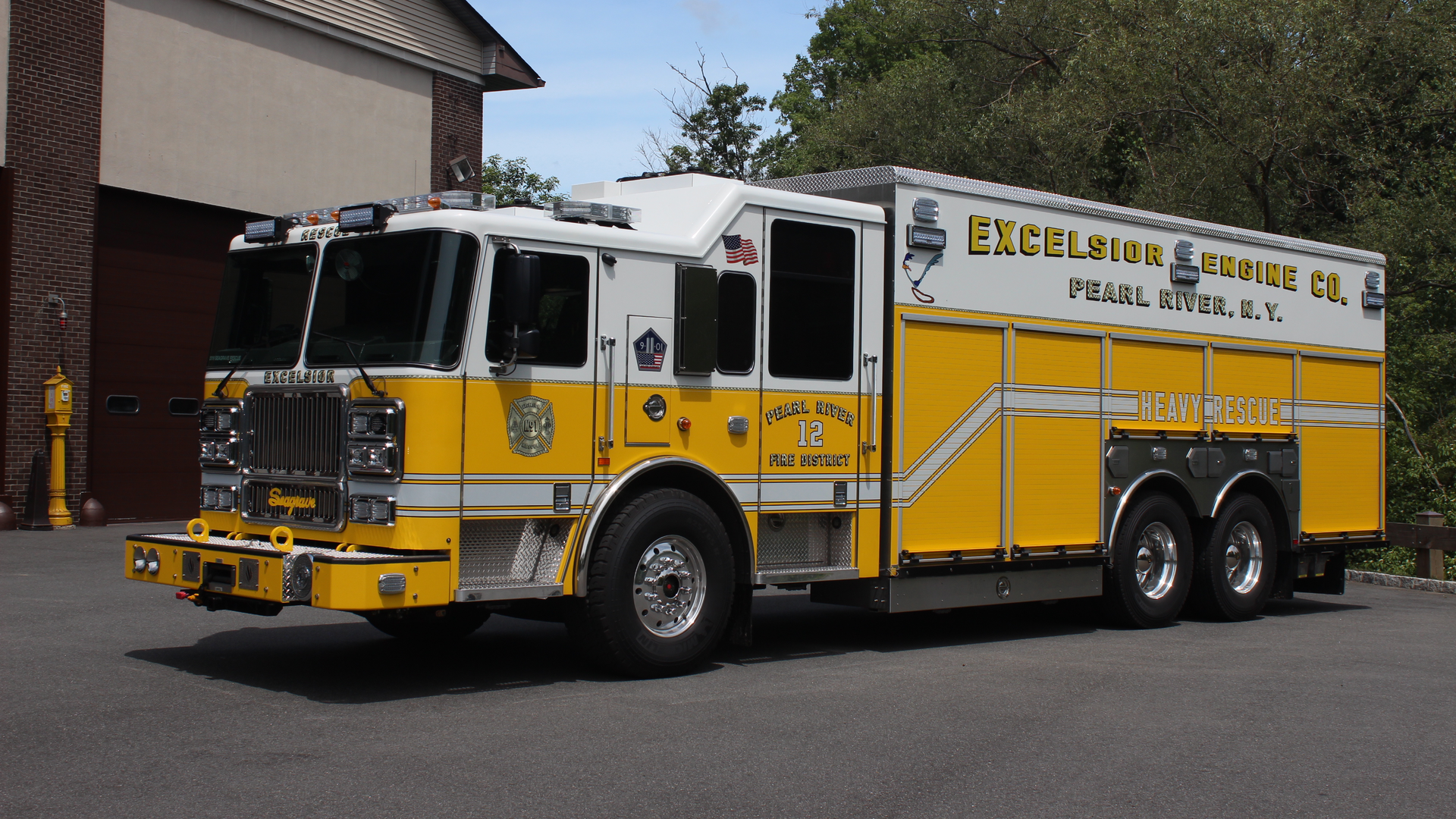 Pearl River, NY, Heavy Rescue Firehouse