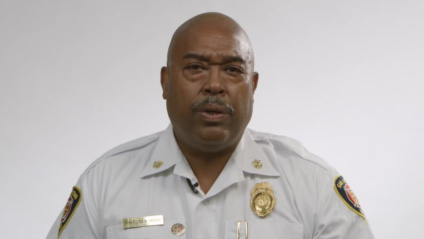 San Antonio Fire Chief Charles Hood.