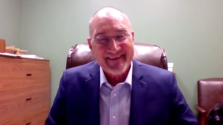 US Fire Administrator Chief Keith Bryant speaks during a webinar hosted by the Congressional Fire Services Institute on Wednesday, June 3, 2020.