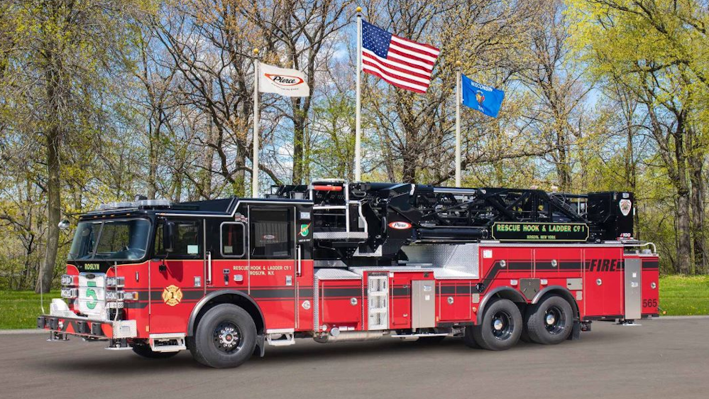 Roslyn, NY, Tower Ladder Firehouse