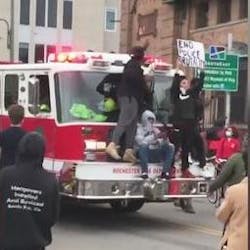 A Rochester, NY, firefighter was injured after he was allegedly assaulted while responding to a call Saturday. A Rochester, NY, firefighter was injured after he was allegedly assaulted while responding to a call Saturday.